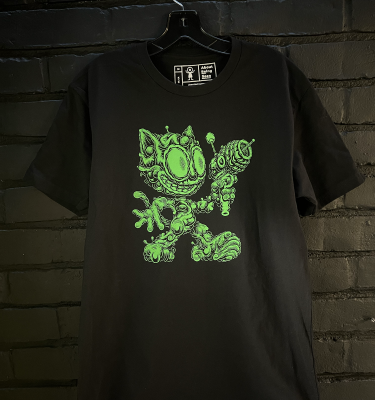 Fluro Mark Dean Veca x About Being Seen T-shirt